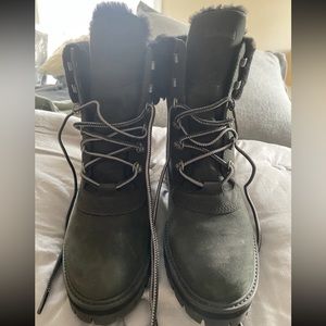 Timberland Women’s Caourmayeur Valley 6” Waterproof Faux Fur Boots